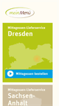 Mobile Screenshot of mittagessen.de